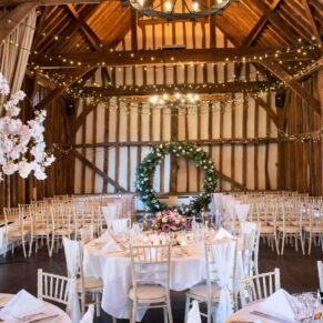 Olde Bell Hurley Wedding Photography - gorgeous interiors at every turn inside this historic barn
