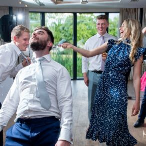 Swan at Streatley wedding - the dancing as always makes for some great photos of the guests