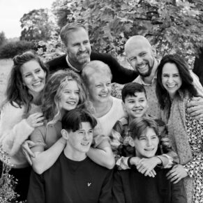 Keeping family portraits kept as relaxed as possible always makes for great fun possibilities during your portrait session