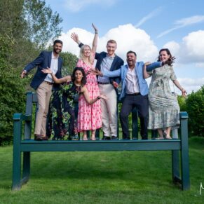 The Crazy Bear Hotel in Stadhampton really knows how to think outside the box with their eclectic furnishings and props for a wedding day