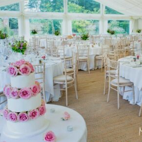 Buckinghamshire Marquee Wedding Photography - stunning interiors at this venue