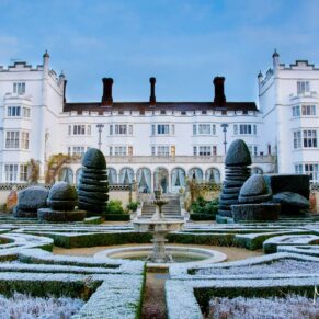Buckinghamshire Winter Wedding Photography - Danesfield House looking stunning on a frosty morning