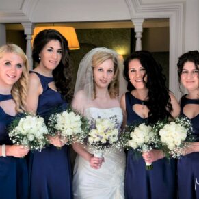 Harte and Garter Windsor Wedding Photography - the ladies captured before the ceremony