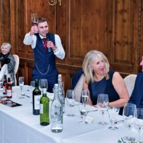 This best man's speech made for a great photo opportunity - the reactions in this shot are just priceless