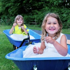 Monkton Barn Wedding Photography - the kids always love the play area at this Home Counties venue