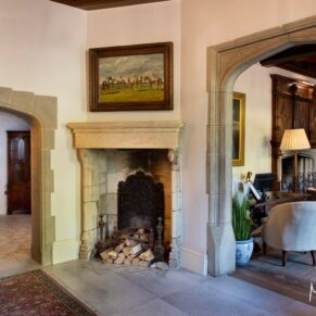 Fabulous interiors at this historic venue can be seen in every direction at Weston Manor House