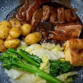 The yummy wedding breakfast at the Great House in Sonning was so delicious