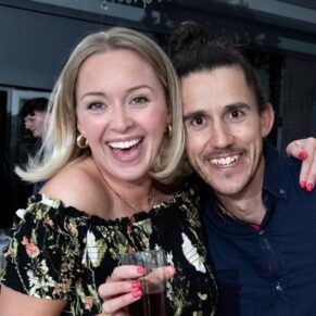 It's party time on the dance floor at this Latimer Estate wedding