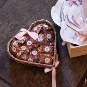 Delicate wedding details for this Southport wedding