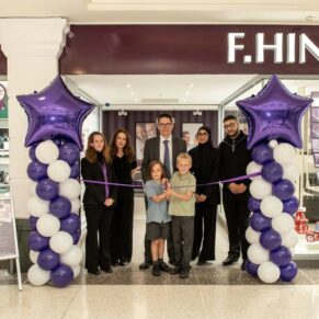 Buckinghamshire events photography - store opening in Aylesbury shopping centre